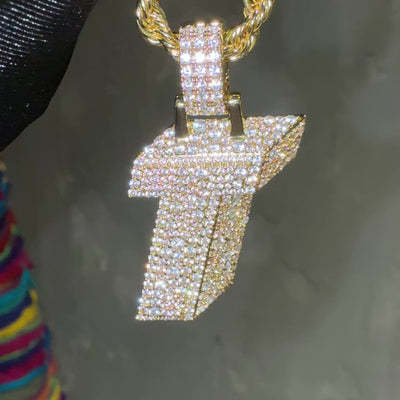Custom 3D University Logo Pendant