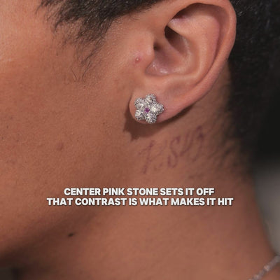 Sparkling Cherry Blossom Earrings