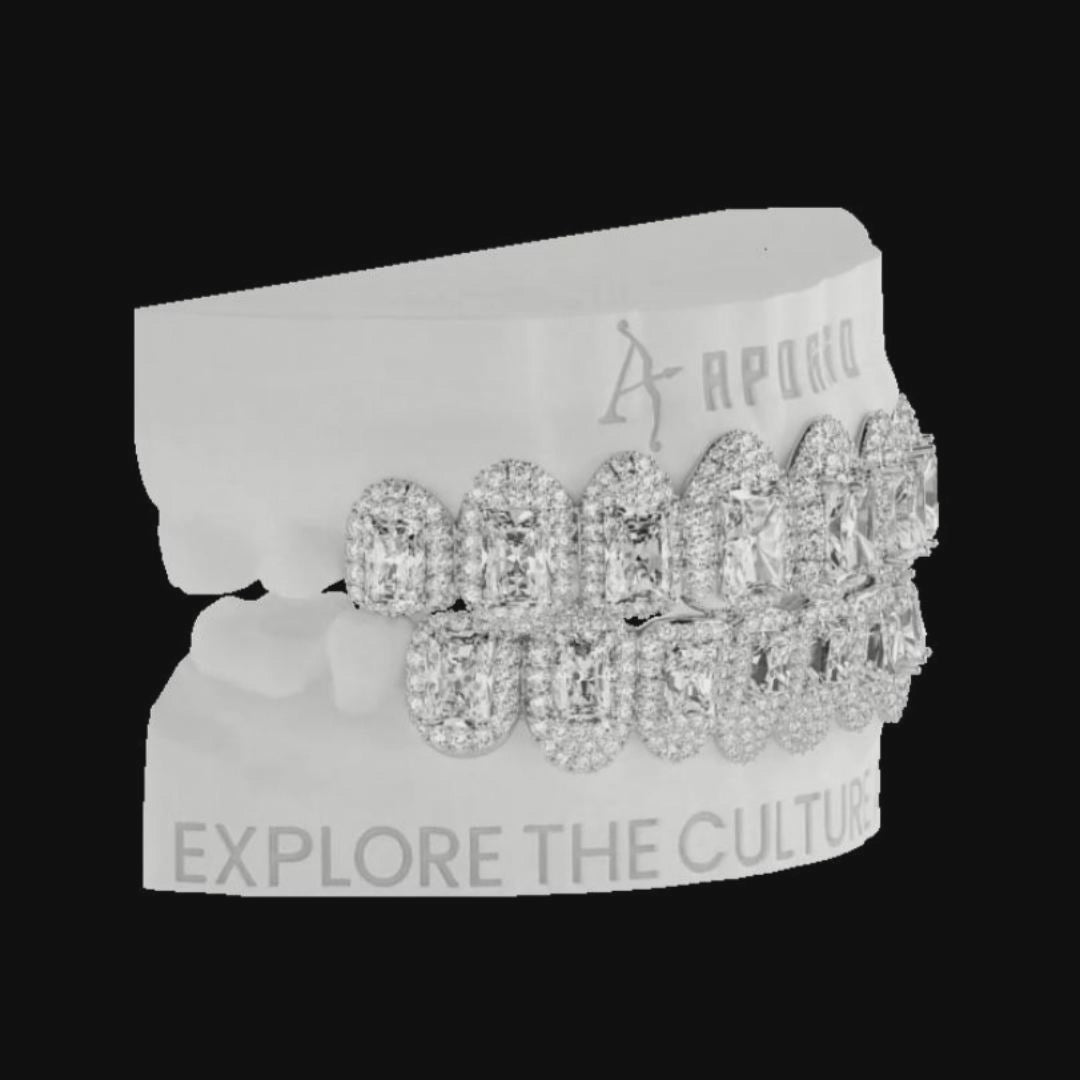 Custom Emerald Frame Grillz