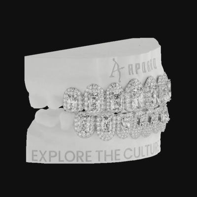 Custom Emerald Frame Grillz