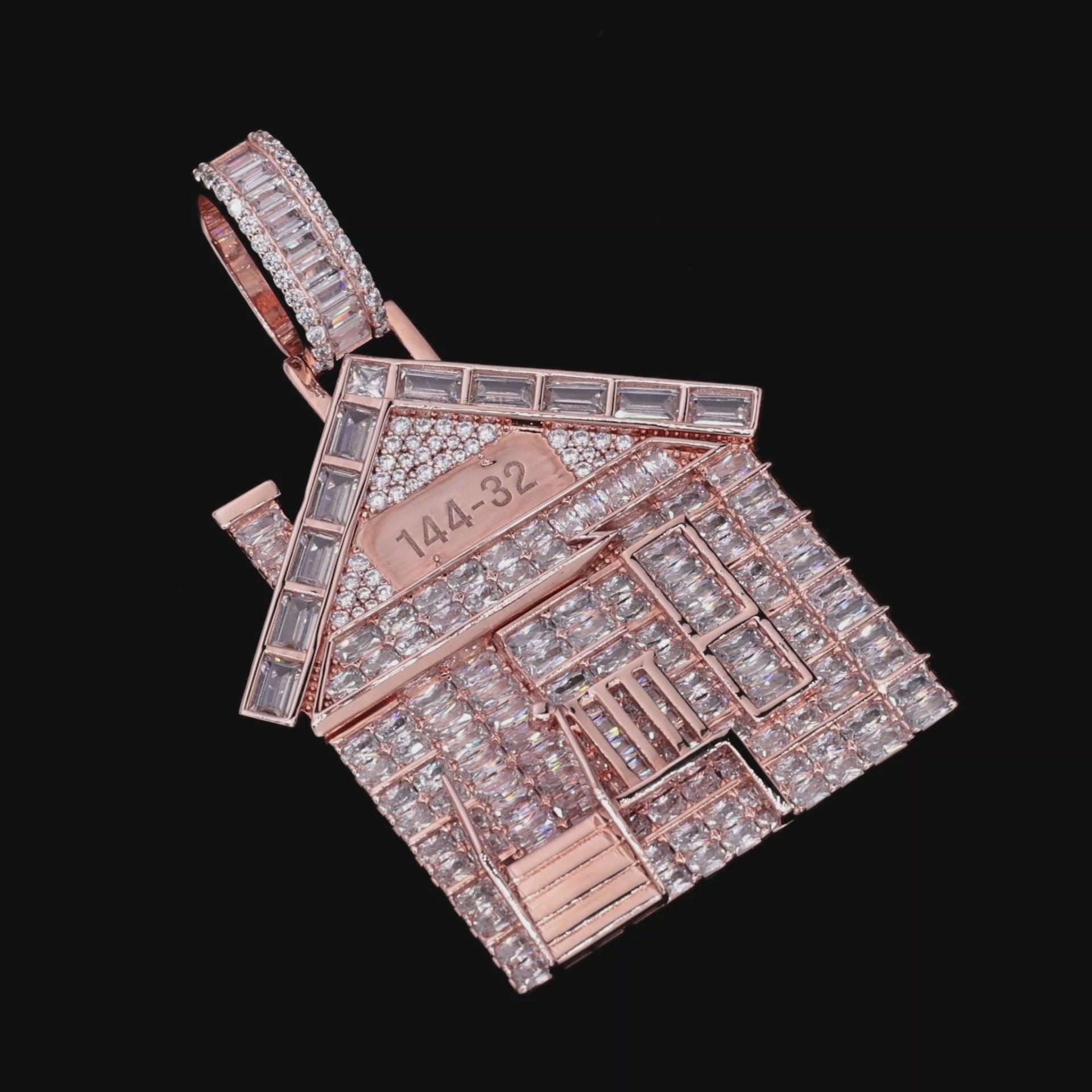 Custom House Photo Pendant