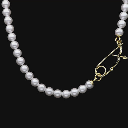 APORRO Pearl Clavicle Chain - 8mm
