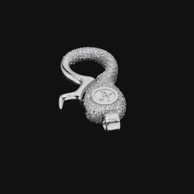 APORRO Brass Iced Lobster Clasp