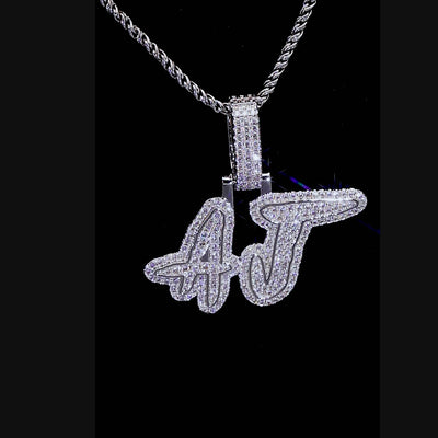 Custom Medium Coke Boys Name Pendant