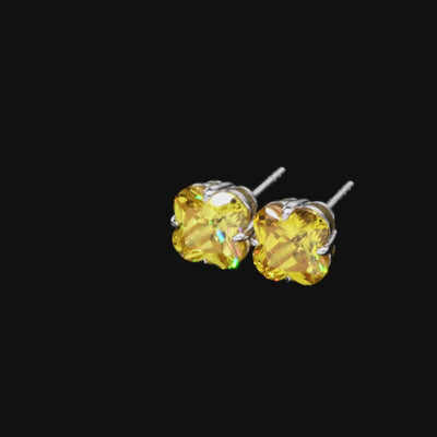 Blossom Cut Stud Earrings - Single