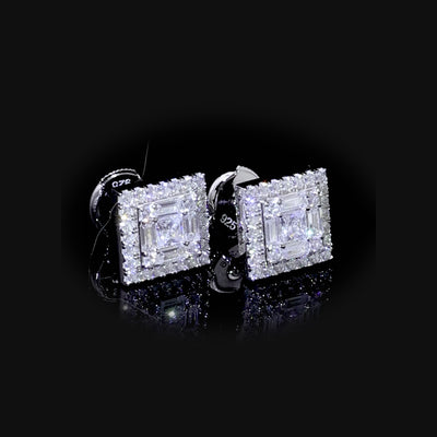 Fleur Cross Shine Pendant & Earring Set
