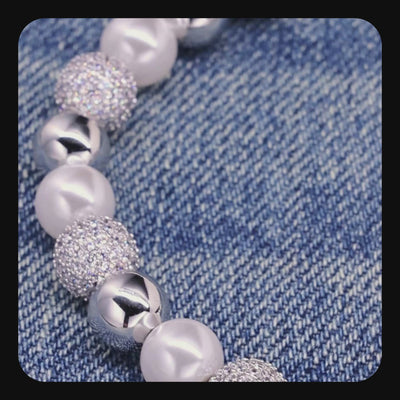 Trove Orbit Pearl Chain - 8mm