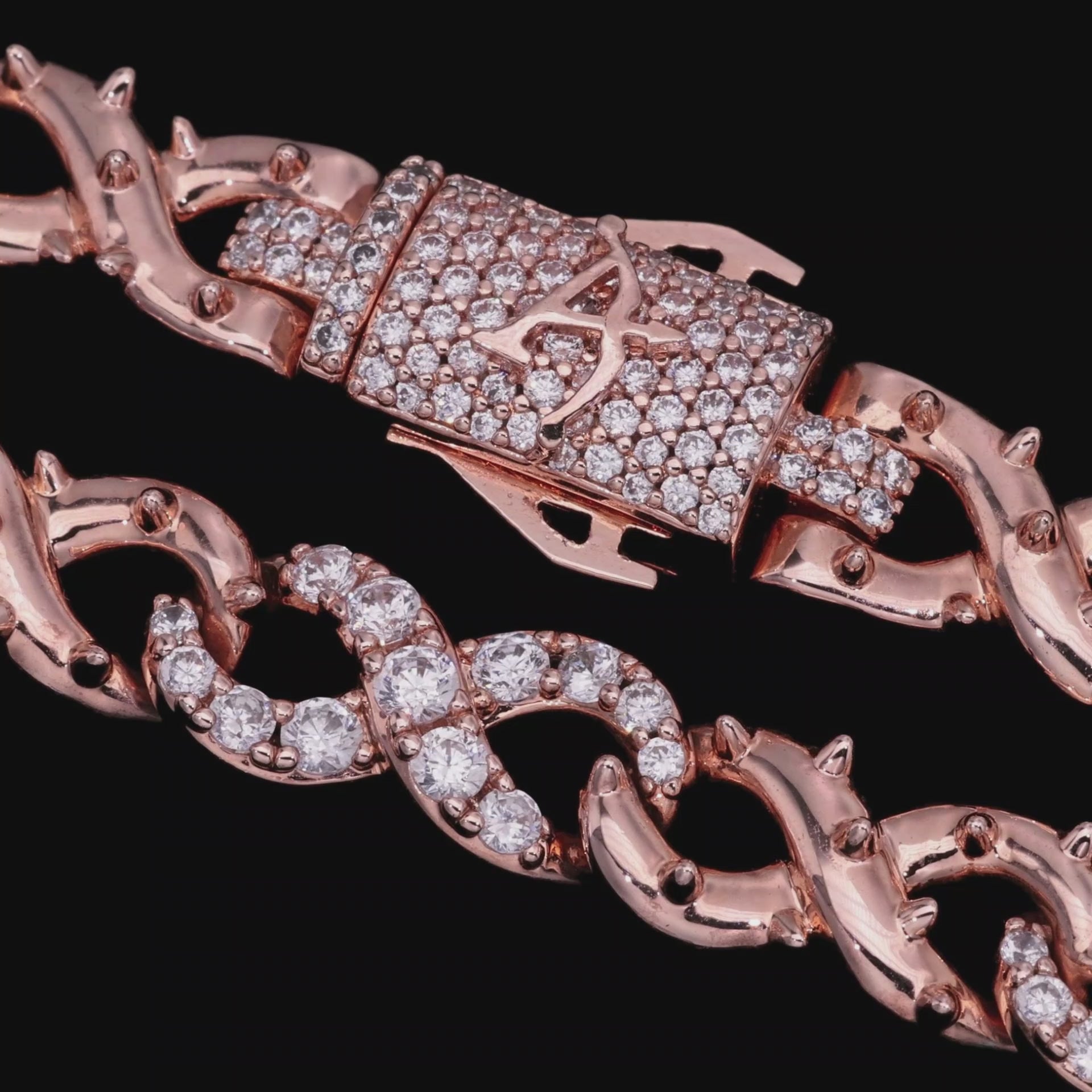 Infinity Thorns Chain - 8mm