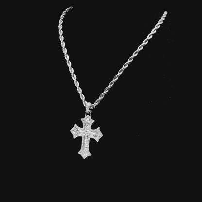Sacred Devotion Cross Pendant - Medium