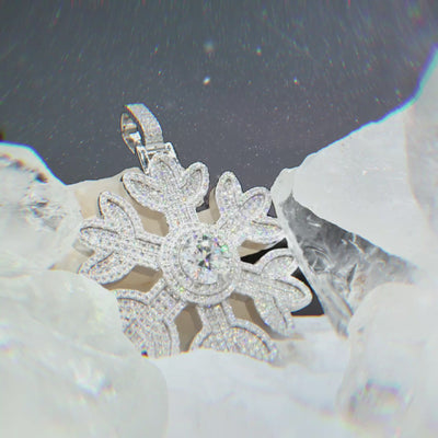 APORRO Premium Custom Frosted Flake Pendant