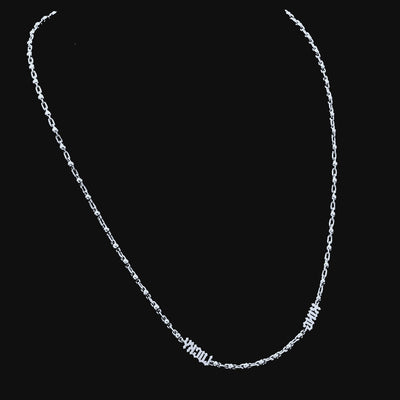 Custom Font/Name Round Ball Chain - 3mm