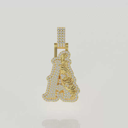 Custom Scroll Script Pendant