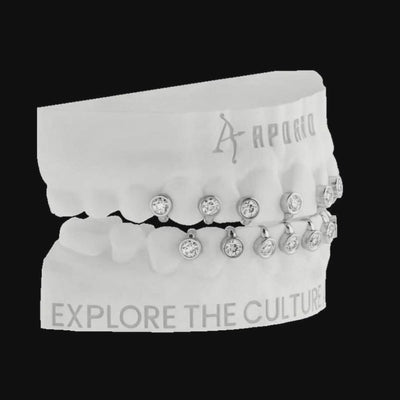 Custom Halo Gap Grillz
