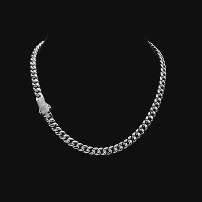 Moissanite Cuban Link Chain - 8mm