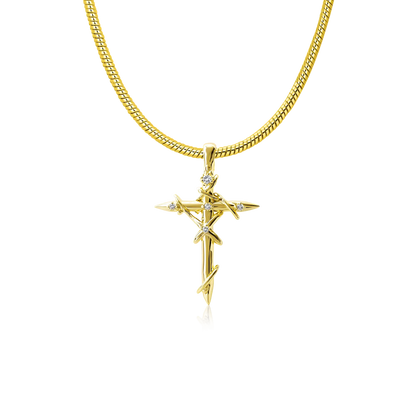 Classic Essential Cross Pendant - Style 3