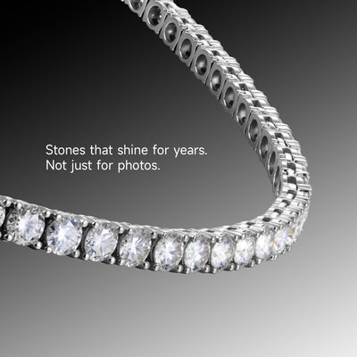 Octagon Mix & Iced Tennis Bracelet Set