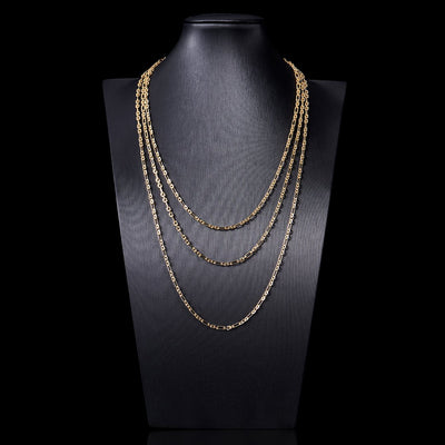 Round & Oval Link Chain - 3mm