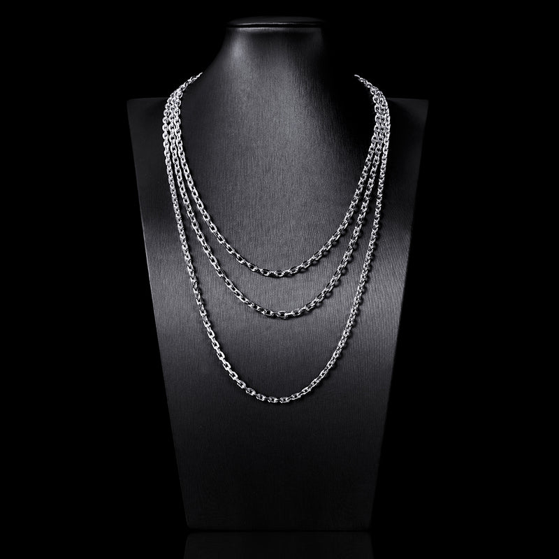 4.5mm Cable Chain in 925 Sterling Silver [ONLY SHIP TO THE US] - APORRO