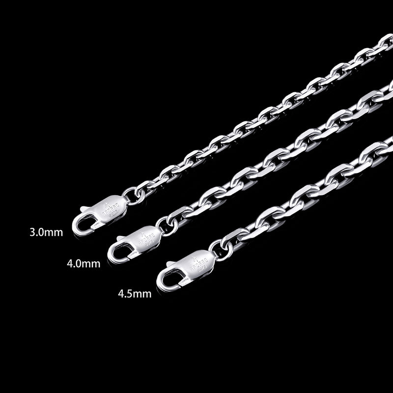 4.5mm Cable Chain in 925 Sterling Silver [ONLY SHIP TO THE US] - APORRO