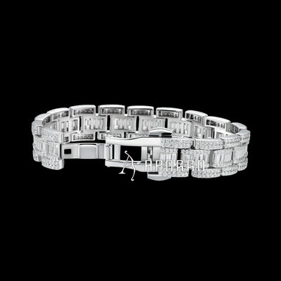 APORRO Premium Custom Iced Watch style Bracelet