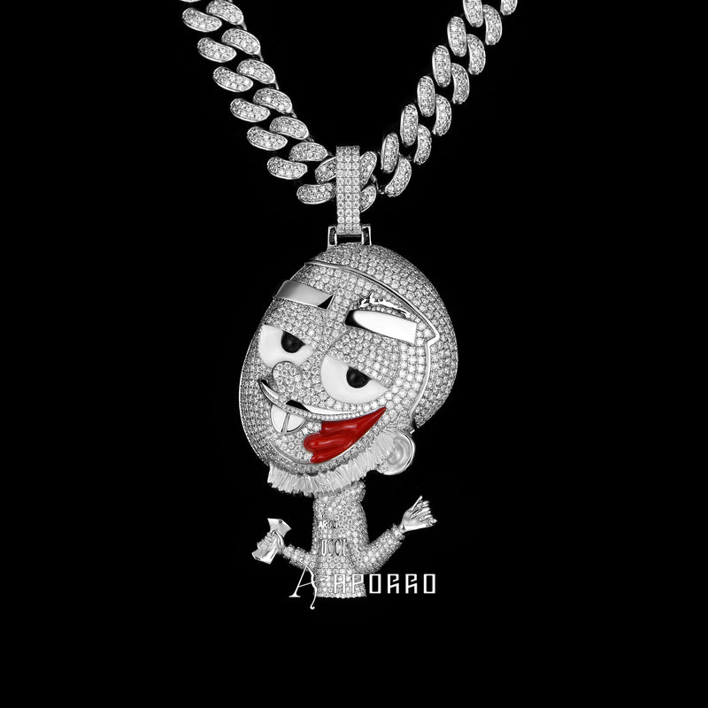 APORRO Premium Enamel 3D Iced out Necklace Custom Design Deposit - APORRO