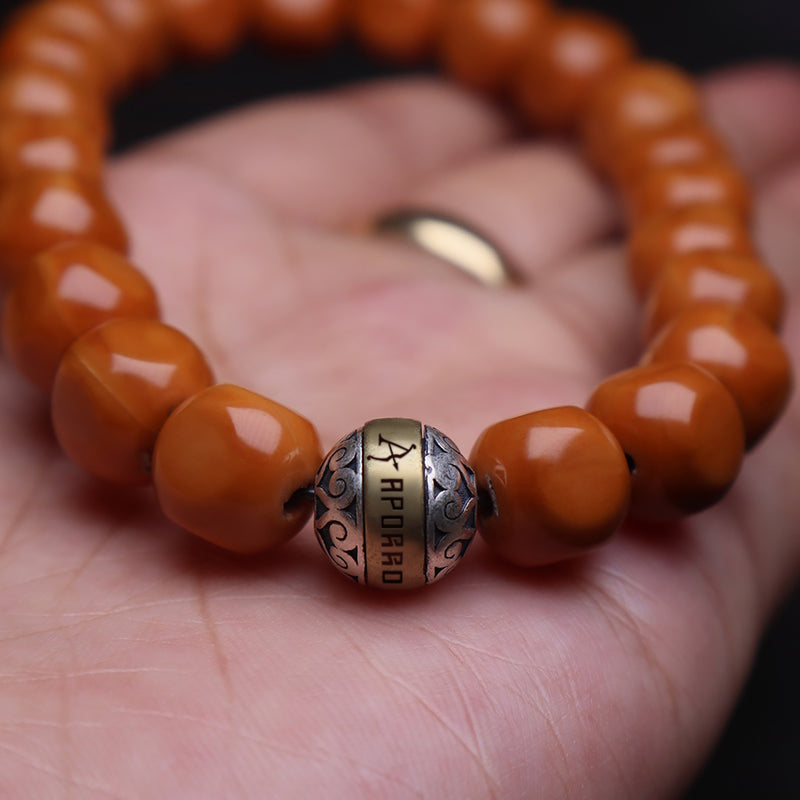 Handmade Copper Tibetan Prayer Beads - APORRO