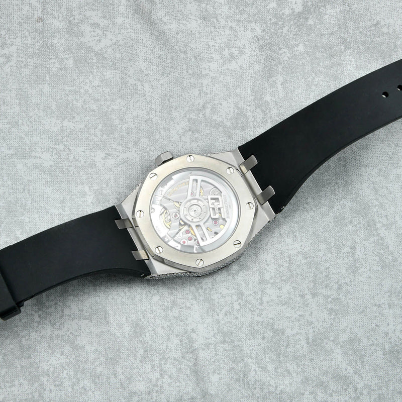 Men's Stainless Steel Analog Quartz Watch with Whtie Dial - APORRO