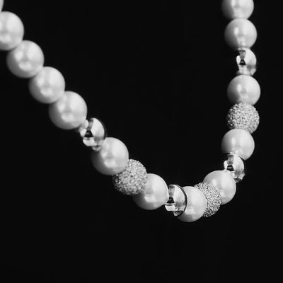 WONG Dragon Pearl and Bead Necklace - 8mm