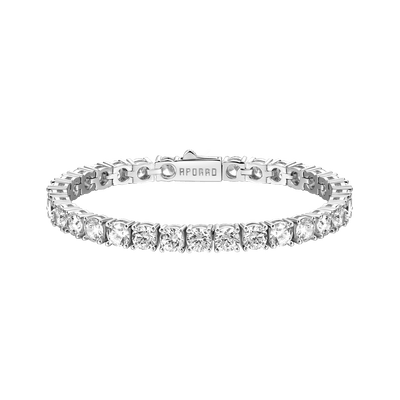 Round Cut Tennis Anklet - 5mm [SHIP TO THE US ONLY]