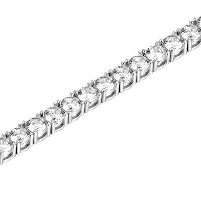 Round Cut Tennis Anklet - 5mm [SHIP TO THE US ONLY]