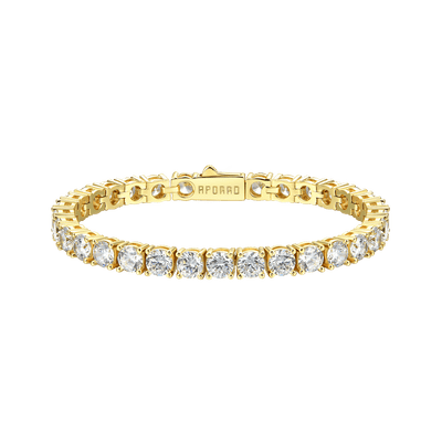Round Cut Tennis Anklet - 5mm [SHIP TO THE US ONLY]