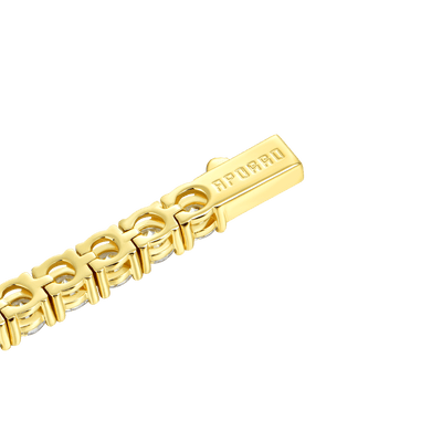 Round Cut Tennis Anklet - 5mm [SHIP TO THE US ONLY]