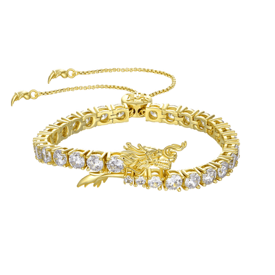 WONG Dragon Tennis Bracelet - 5mm
