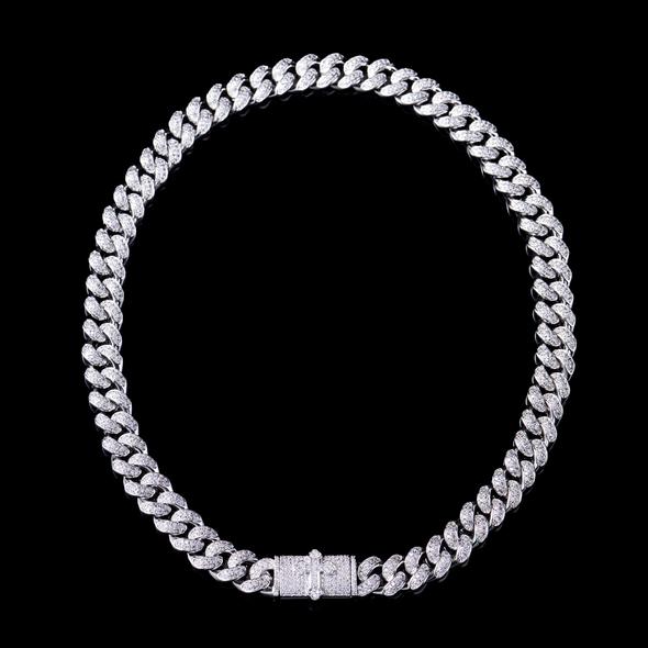 12mm Aporro New Box Clasp Cuban Link Chain