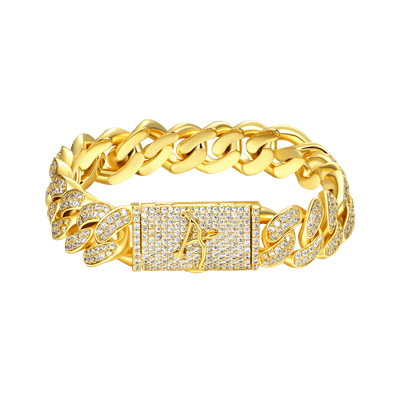 Aporro A® Cuban Link Bracelet - 12mm (Only Ship to the US)