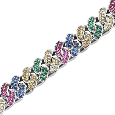 APORRO X COOGI Beating Cuban Bracelet - 12mm
