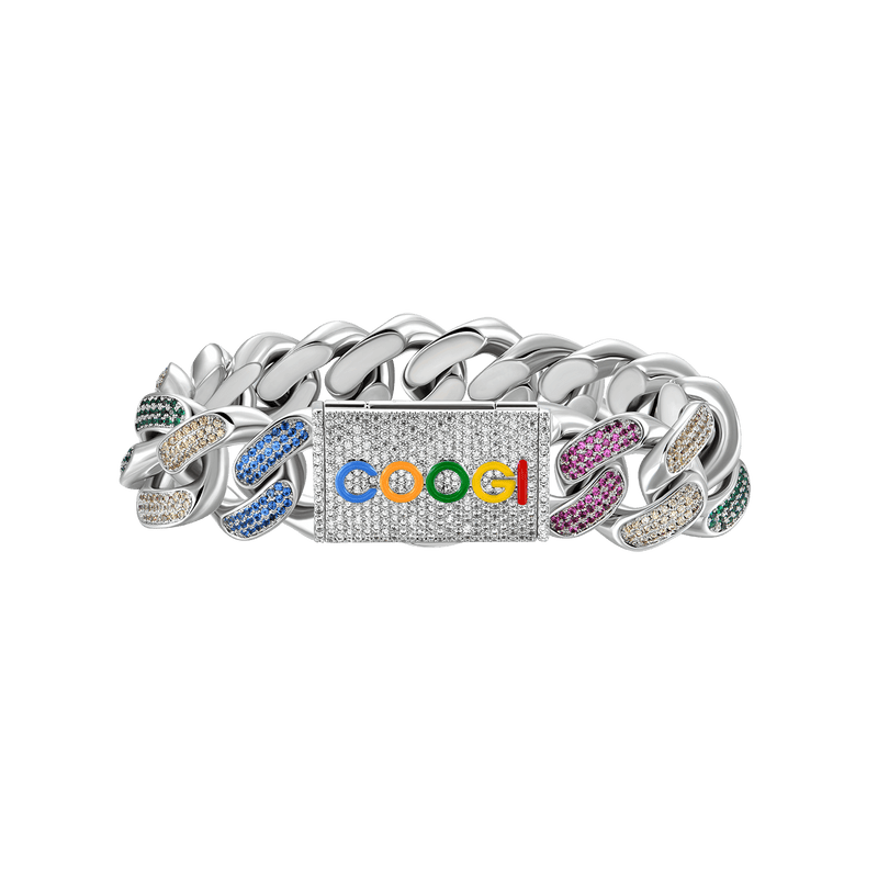 APORRO X COOGI Beating Cuban Bracelet - 19mm - APORRO