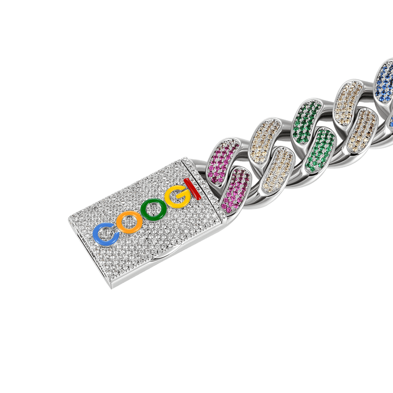 APORRO X COOGI Beating Cuban Bracelet - 19mm - APORRO