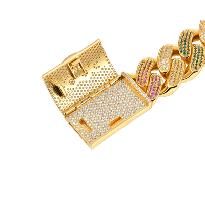 APORRO X COOGI Beating Cuban Bracelet - 19mm