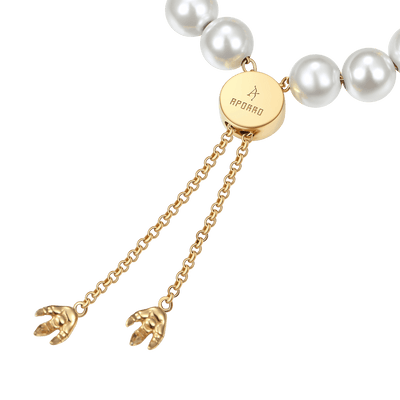 WONG Dragon Pearl and Bead Bracelet - 8mm