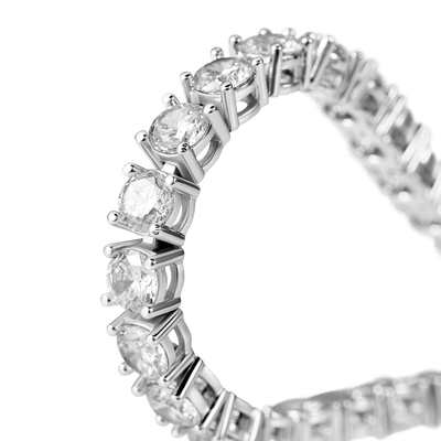 Aporro A® Iced Adjustable Tennis Bracelet - 5mm [Only Ship to the US]