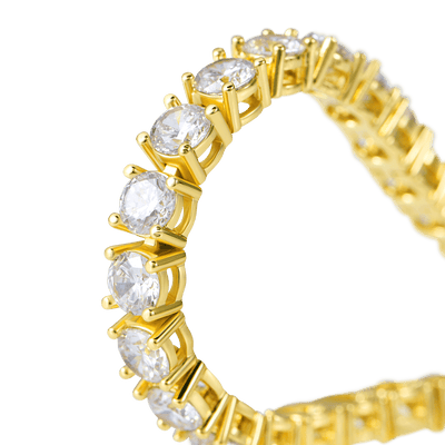 Aporro A® Iced Adjustable Tennis Bracelet - 5mm [Only Ship to the US]