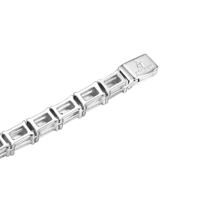 Emerald Cut Tennis Bracelet - 4mm