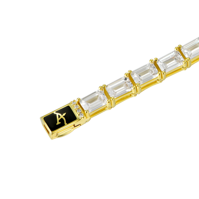 Emerald Cut Tennis Bracelet - 4mm