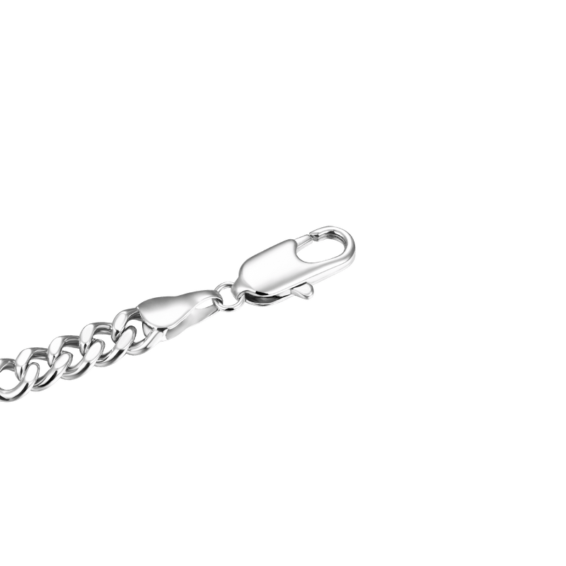 Fleur de lis Adjustable Cuban Bracelet - 4mm - APORRO