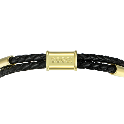 APORRO X COOGI Koala Adjustable Leather Bracelet - 3mm