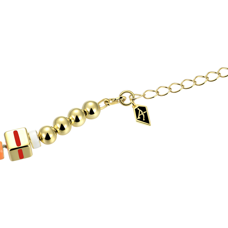 APORRO X COOGI Dice and Beads Enamel Adjustable Bracelet - APORRO