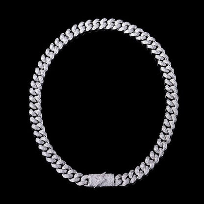 12mm Aporro New Box Clasp Cuban Link Chain
