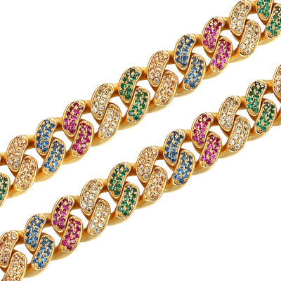 APORRO X COOGI Beating Cuban Chain - 12mm