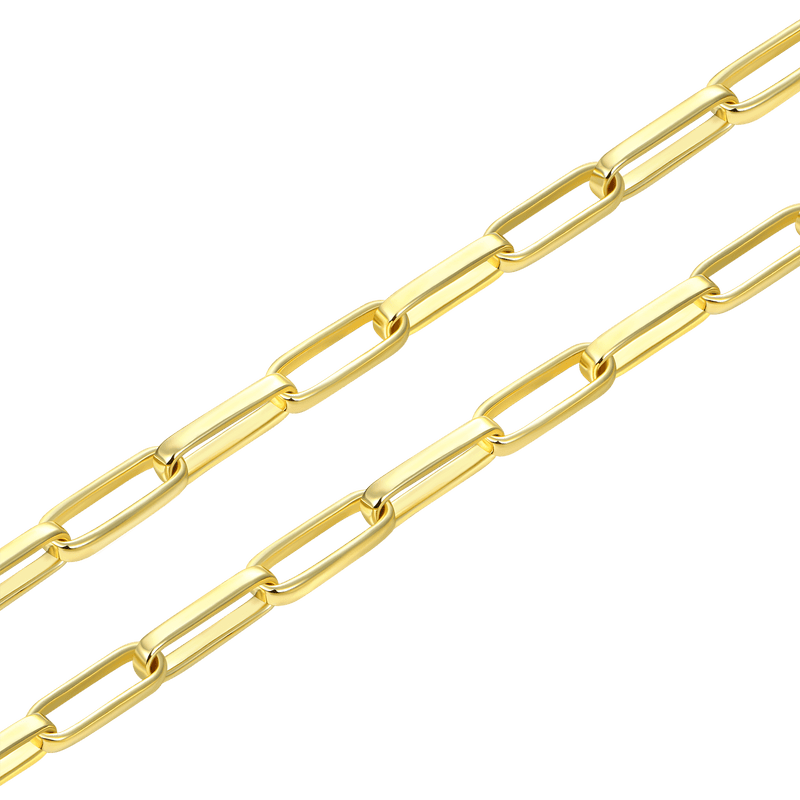 4mm Paper Clip Chain - APORRO